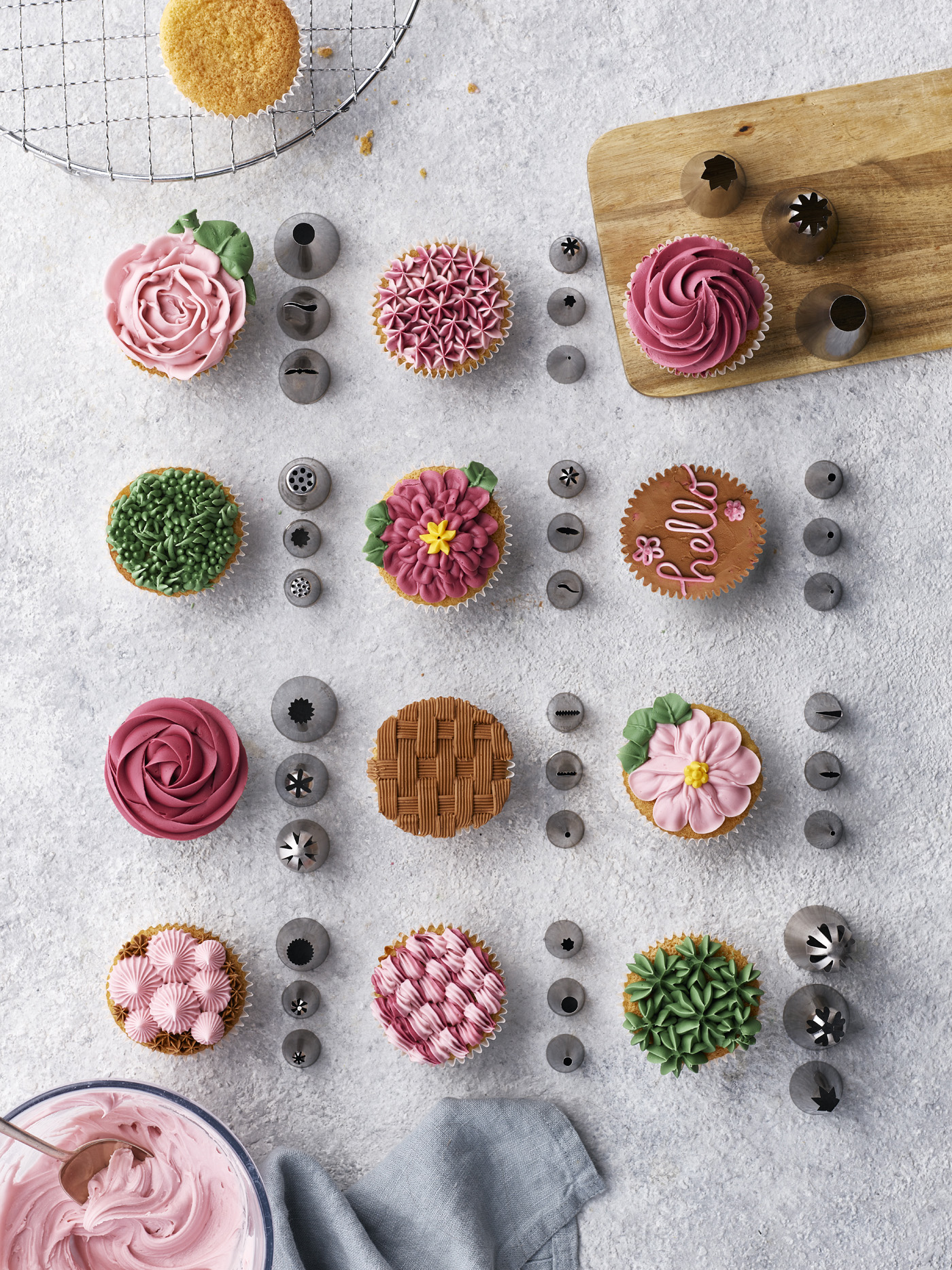 cupcake designs & decorations