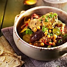 Spiced Chicken with Dates & Chickpeas